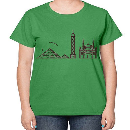 Cairo 527# - cities-  Ladies T-Shirt