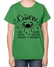 Cancer 144# - cancer-  Ladies T-Shirt