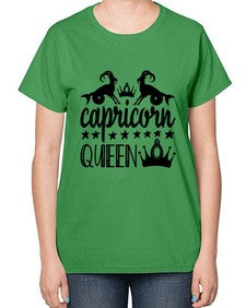 Capricorn queen 195# - capricorn-  Ladies T-Shirt