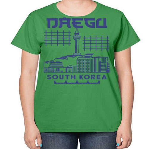 Daegu 641# - cities-  Ladies T-Shirt