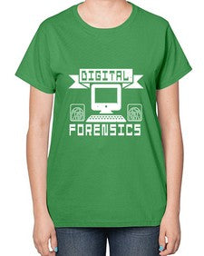 Digital forensics 51# - computer-  Ladies T-Shirt