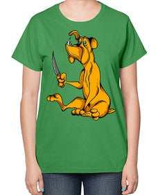dog 107# - dogs-  Ladies T-Shirt