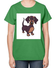 dog 113# - dogs-  Ladies T-Shirt