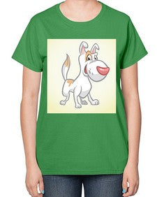 dog 114# - dogs-  Ladies T-Shirt