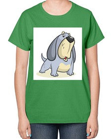dog 115# - dogs-  Ladies T-Shirt