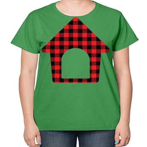 Dog House Style 98# - dogs-  Ladies T-Shirt