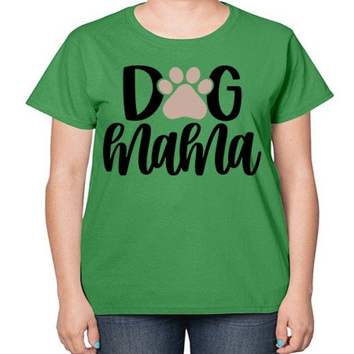 Dog Mama Style 28# - dogs-  Ladies T-Shirt