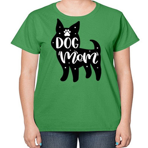 Dog Mom Style 27# - dogs-  Ladies T-Shirt