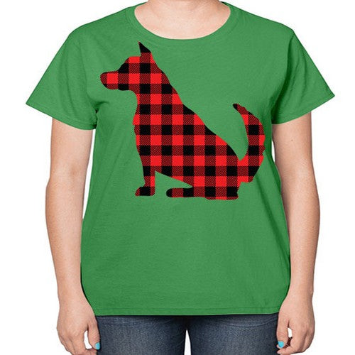 Dog Style 105# - dogs-  Ladies T-Shirt