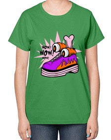 Forever cool 126# - cartoon general-  Ladies T-Shirt