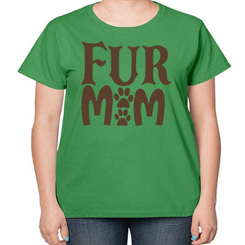 Fur Mom Style 88# - dogs-  Ladies T-Shirt