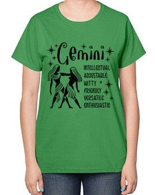Gemini 217# - gemini-  Ladies T-Shirt