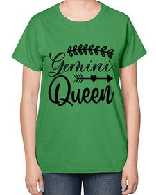 Gemini queen 232# - gemini-  Ladies T-Shirt