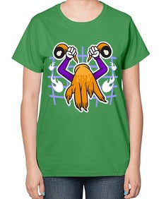 Haunted spy 137# - cartoon general-  Ladies T-Shirt