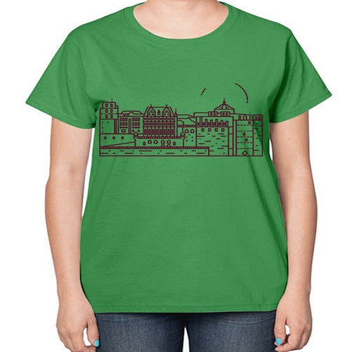 Heidelberg 832# - cities-  Ladies T-Shirt