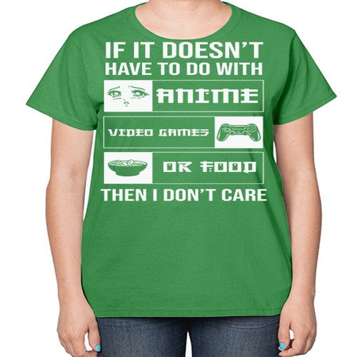 If It NotAnime Game Or Anime 246# - anime-  Ladies T-Shirt