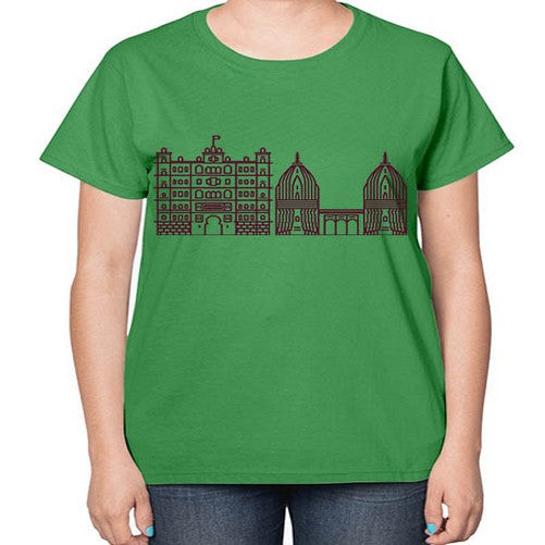 Indore 952# - cities-  Ladies T-Shirt