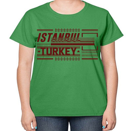 Istanbul 967# - cities-  Ladies T-Shirt