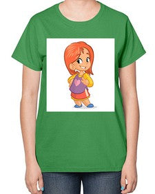 Kid 153# - cartoon general-  Ladies T-Shirt
