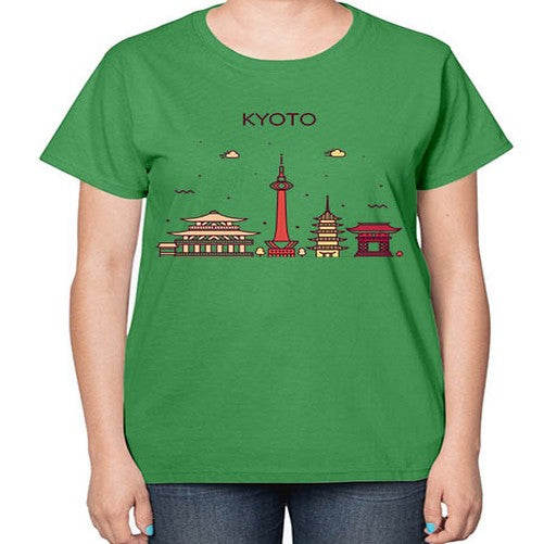 Kyoto 1101# - cities-  Ladies T-Shirt