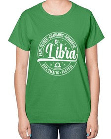 Libra 324# - libra-  Ladies T-Shirt