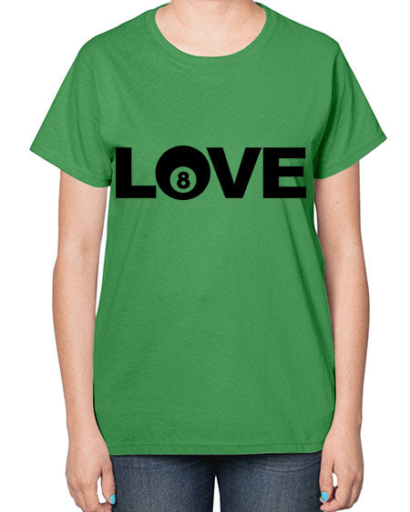 Love 740# - billards-  Ladies T-Shirt