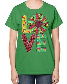 Love Juneteenth Day Fist Sunflower Png 7# - black juneteenth-  Ladies T-Shirt