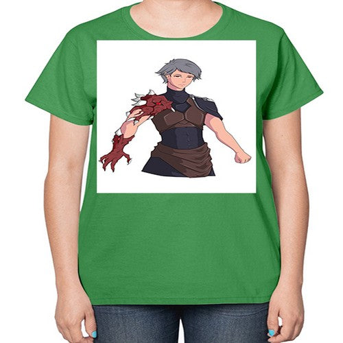 Man has parasite on hand 14# - anime-  Ladies T-Shirt