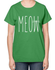 Meoww - cats-  Ladies T-Shirt