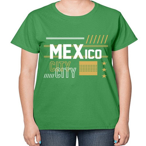 Mexico City 1275# - cities-  Ladies T-Shirt