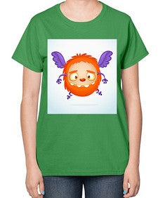 Monster 180# - cartoon general-  Ladies T-Shirt