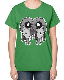 Need more sleep 195# - cartoon general-  Ladies T-Shirt