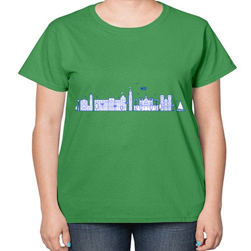 Nice 1488# - cities-  Ladies T-Shirt