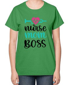 Nurse Mom Boss Style Style 1183# - nurse-  Ladies T-Shirt