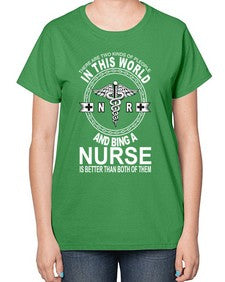 Nurse TransparentPNG Style 1206# - nurse-  Ladies T-Shirt