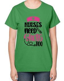 Nurses Need Shots Too Style Style 1252# - nurse-  Ladies T-Shirt
