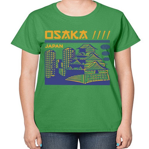 Osaka 1548# - cities-  Ladies T-Shirt