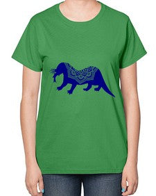 OtterMandala 973# - mandala-  Ladies T-Shirt