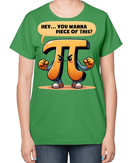 Piece of This Pi Sublimation 38# - pi-  Ladies T-Shirt