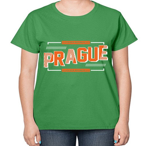 Prague 1688# - cities-  Ladies T-Shirt