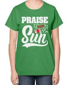 Praise the sun 40# - video games-  Ladies T-Shirt