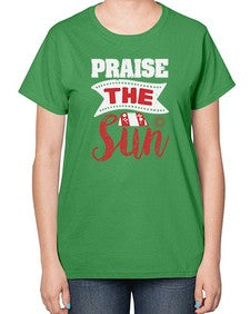 Praise the sun 41# - video games-  Ladies T-Shirt