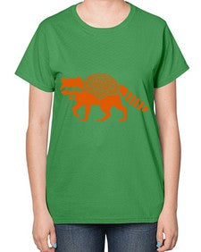 RacoonMandala 1010# - mandala-  Ladies T-Shirt