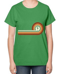 Retro ballet evolution for ballerinas ballet 179# - ballet-  Ladies T-Shirt