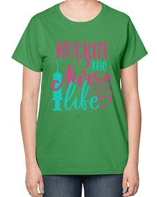 Rockin The Nurse Life Style Style 1358# - nurse-  Ladies T-Shirt