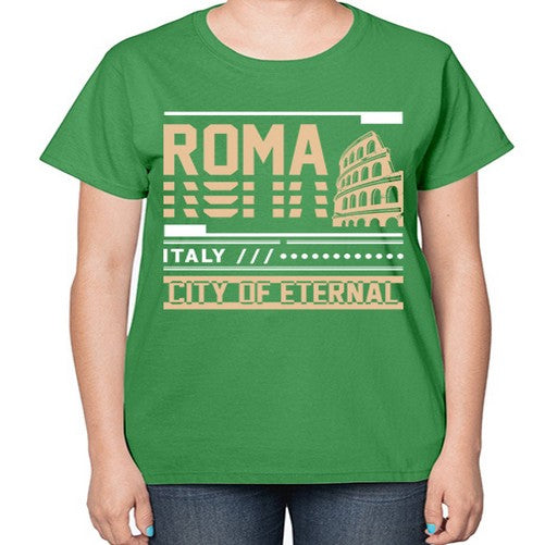 Roma 1745# - cities-  Ladies T-Shirt