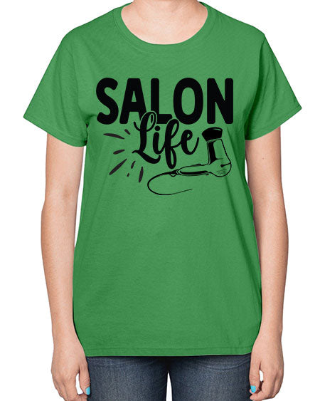 Salon Life 1364# - hairdresser-  Ladies T-Shirt