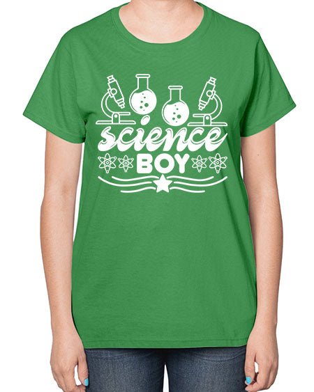 Science Boy 141# - general science-  Ladies T-Shirt