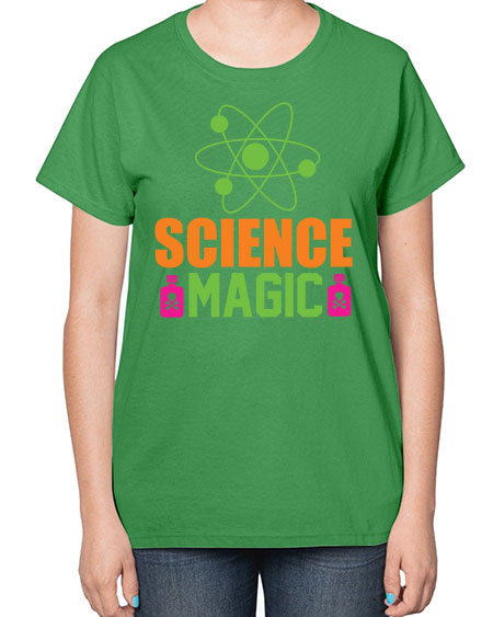 Science Magic 68# - general science-  Ladies T-Shirt