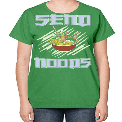Send Noods Japanese Noodles Bowl Anime 282# - anime-  Ladies T-Shirt